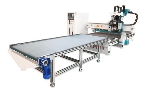 自動上下料排鉆加工中心，板式家具開料機